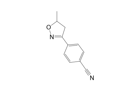 4-(5-Methyl-4,5-dihydroisoxazol-3-yl)benzonitrile