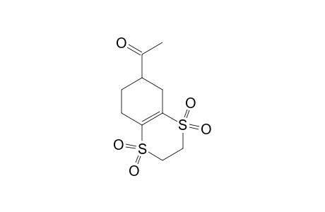 4-Acetyl-1,2-(ethylenedisulfonyl)-1-cyclohexene