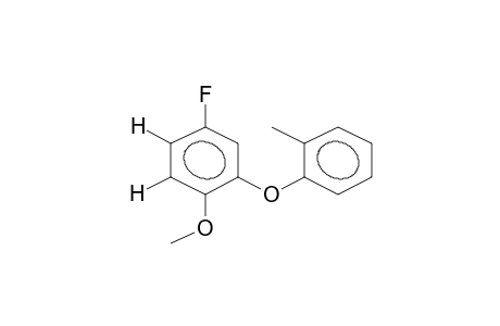 4-FLUORO-2-(2-METHYLPHENOXY)ANISOLE