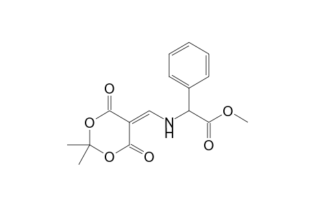 Methyl[(2,2-Dimethyl-4,6-dioxo-1,3-dioxan-5-ylidenemethyl)amino]phenylacetate