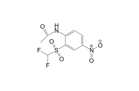 Acetamide, N-[2-[(difluoromethyl)sulfonyl]-4-nitrophenyl]-