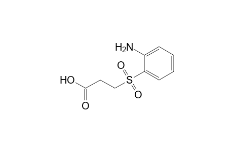 Propanoic acid, 3-[(2-aminophenyl)sulfonyl]-