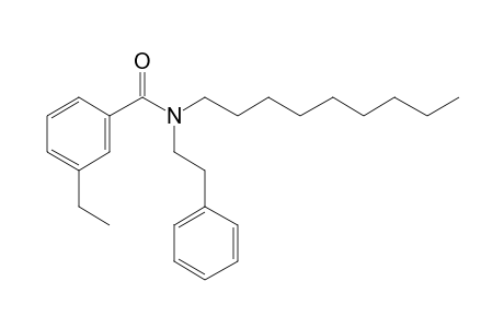 Benzamide, 3-ethyl-N-(2-phenylethyl)-N-nonyl-