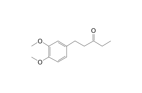 1-(3,4-Dimethoxyphenyl)pentan-3-one