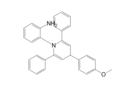 1-(2'-Aminophenyl)-4-(p-methoxyphenyl)-2,6-diphenyl-1,4-dihydropyridine