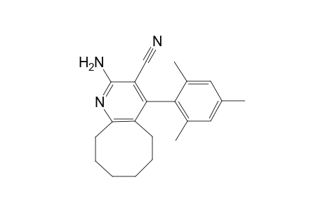 2-Amino-4-mesityl-5,6,7,8,9,10-hexahydrocycloocta[b]pyridine-3-carbonitrile