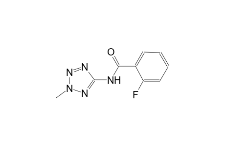 2-fluoro-N-(2-methyl-2H-tetraazol-5-yl)benzamide