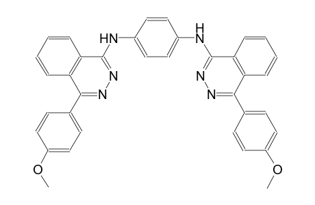 N~1~,N~4~-bis[4-(4-methoxyphenyl)-1-phthalazinyl]-1,4-benzenediamine