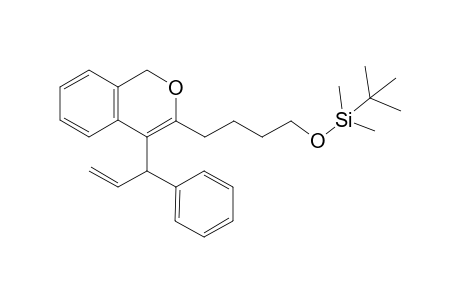 tert-Butyl(dimethyl){4-[4-(1-phenylprop-2-en-1-yl)-1-H-isochromen-3-yl]-butoxy}silane