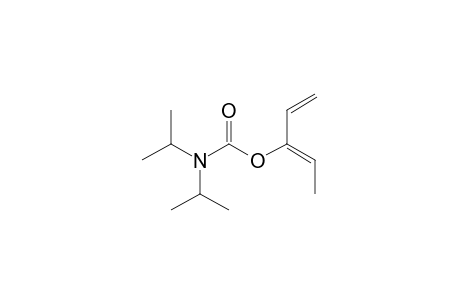 (Z)-1-Methyl-2-[(diisopropylamino)carbonyloxy]-1.3-butadiene