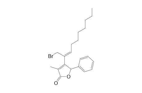 3-Methyl-4-[1'-bromodec-2'(Z)-en-2'-yl]-5-phenylfuran-2(5H)-one