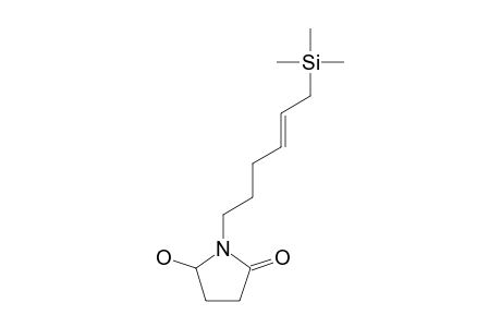 (E)-5-HYDROXY-1-(6-TRIMETHYLSILYLHEX-4-ENYL)-PYRROLIDIN-2-ONE