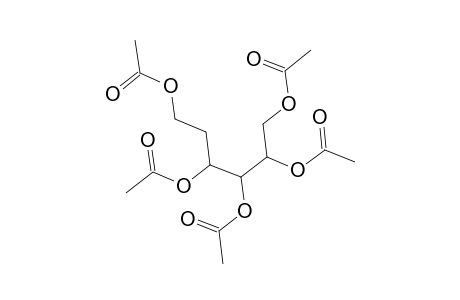 1,2,3,4,6-Penta-O-acetyl-5-deoxyhexitol