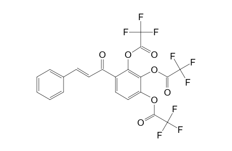 2',3',4'-Trihydroxychalcone, tris(trifluoroacetate)