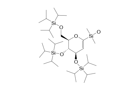 1-C-DIMETHYLHYDROXYSILYL-3,4,6-TRI-O-(TRIISOPROPYLSILYL)-D-GLUCAL