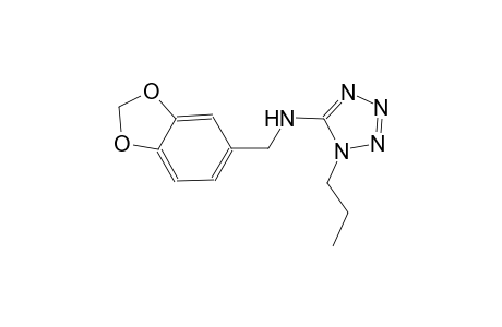 Benzo[1,3]dioxol-5-ylmethyl-(1-propyl-1H-tetrazol-5-yl)-amine