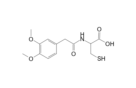 2-(homoveratroylamino)-3-mercapto-propionic acid
