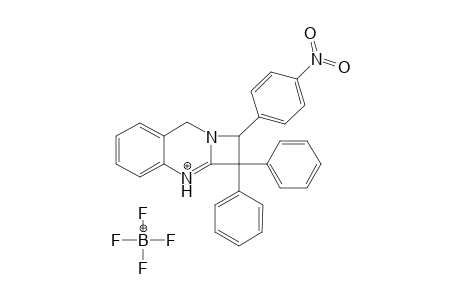 2,2-Diphenyl-1-(4-nitrophenyl)-1,2-hydroazeto[2,1-b]quinazolinium tetrafluoroborate