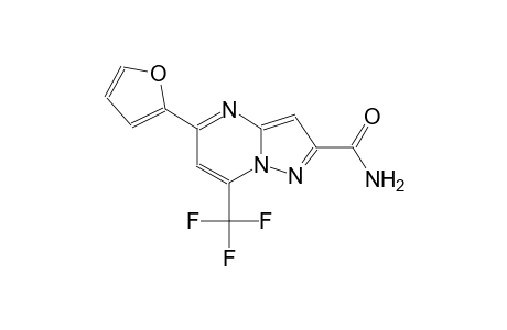 5-(2-furyl)-7-(trifluoromethyl)pyrazolo[1,5-a]pyrimidine-2-carboxamide