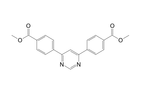 4,6-bis[p-(Methoxycarbonyl)phenyl]-pyrimidine