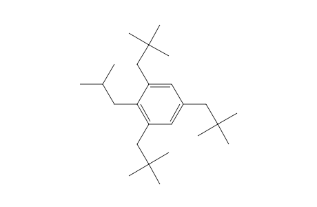 Benzene, 2,4,6-tris(2,2-dimethylpropyl)-1-(2-methylpropyl)-