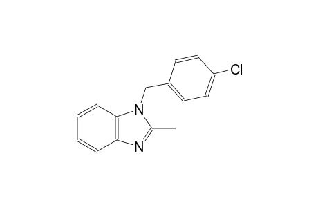 1H-benzimidazole, 1-[(4-chlorophenyl)methyl]-2-methyl-