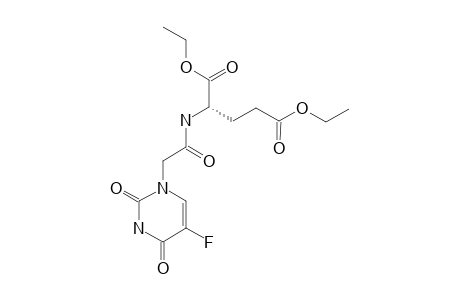 (R)-DIETHYL-2-[2-(5-FLUORO-2,4-DIOXO-3,4-DIHYDROPYRIMIDIN-1(2H)-YL)-ACETAMIDO]-PENTANEDIOATE