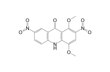 1,4-Dimethoxy-2,7-dinitro-10H-acridin-9-one