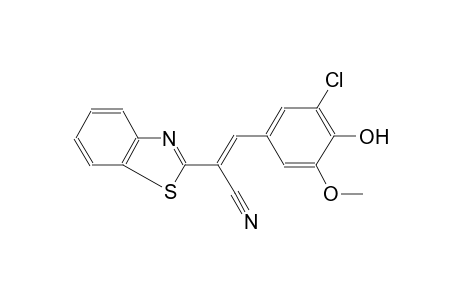 2-benzothiazoleacetonitrile, alpha-[(3-chloro-4-hydroxy-5-methoxyphenyl)methylene]-