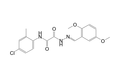 acetic acid, [(4-chloro-2-methylphenyl)amino]oxo-, 2-[(E)-(2,5-dimethoxyphenyl)methylidene]hydrazide