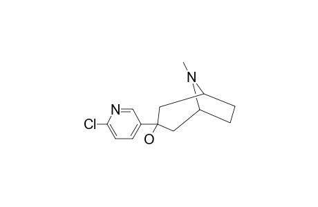 3-(6-Chloropyridin-3-yl)-8-methyl-8-azabicyclo[3.2.1]octan-3-ol
