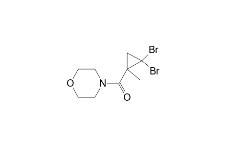 4-[(2,2-dibromo-1-methylcyclopropyl)carbonyl]morpholine