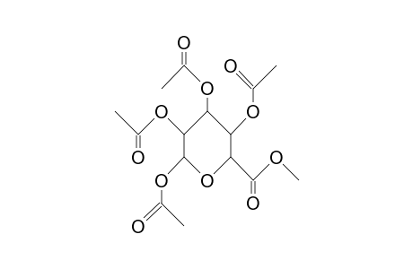 B,D-Glucopyranosid-uronic acid, methyl ester tetraacetate