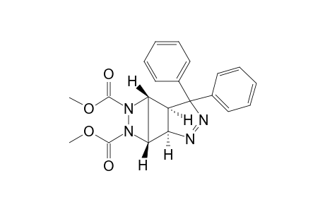 dimethyl(1.alpha.,2.beta.,5.beta.,6.alpha.)-9,9-diphenyl-3,4,7,8-tetraazatricyclo[4.3.0.0(2,5)non-7-ene-3,4-dicarboxylate
