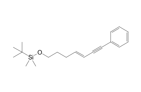 (E)-7-tert-Butyldimethylsilyloxy-1-phenyl-3-hepten-1-yne