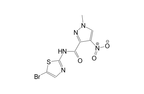 N-(5-bromo-1,3-thiazol-2-yl)-1-methyl-4-nitro-1H-pyrazole-3-carboxamide