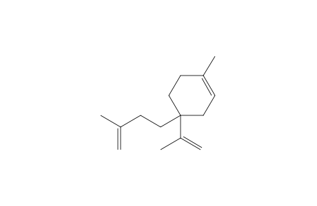 4-Isopropenyl-1-methyl-4-(3'-methylbut-3'-enyl)cyclohex-1-ene