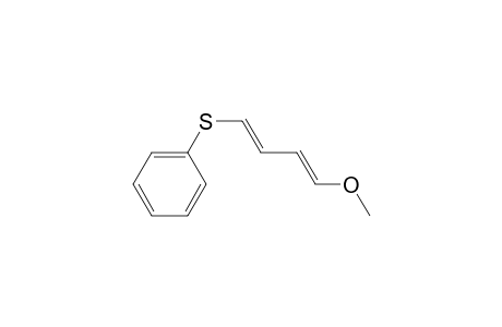 Benzene, [(4-methoxy-1,3-butadienyl)thio]-, (E,E)-