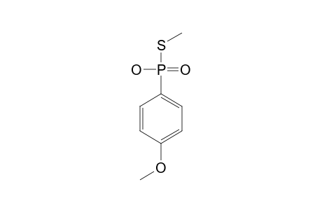 S-METHYL-(4-METHOXYPHENYL)-PHOSPHONOIC-ACID