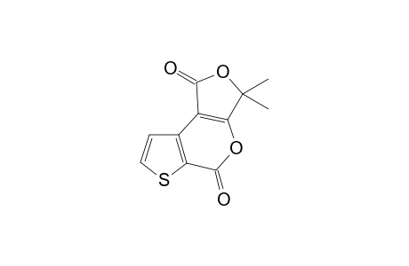 3,3-Dimethyl-1H-furo[3,4-b]thieno[3,2-d]pyran-1,5(3H)-dione