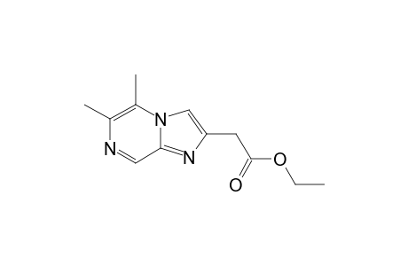 2-(ETHOXYCARBONYLMETHYL)-5,6-DIMETHYLIMIDAZO-[1,2-A]-PYRAZINE