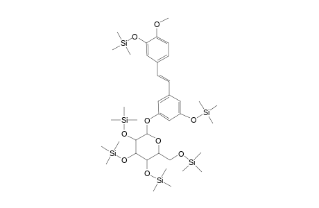 Rhaponticin, hexa-TMS