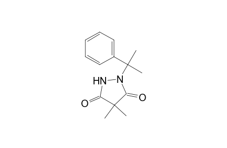 1-.alpha.-Cumyl-4,4-dimethylpyrazolidine-3,5-dione
