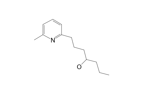 1-(6-Methylpyridin-2-yl)heptan-4-ol