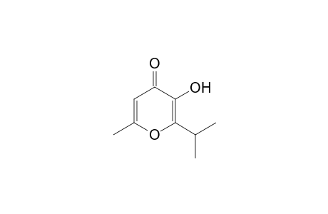 3-Hydroxy-2-isopropyl-6-methyl-pyran-4-one