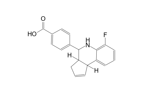 benzoic acid, 4-[(3aS,4R,9bR)-6-fluoro-3a,4,5,9b-tetrahydro-3H-cyclopenta[c]quinolin-4-yl]-