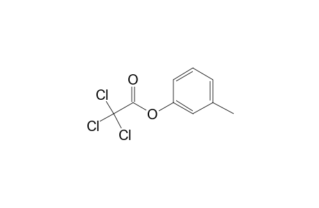 Trichloroacetic acid, 3-methylphenyl ester