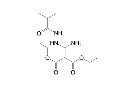 2-[Amino-(N'-isobutyrylhydrazino)methylene]malonic acid, diethyl ester