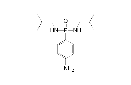 p-(p-aminophenyl)-N,N'-diisobutylphosphonic diamide