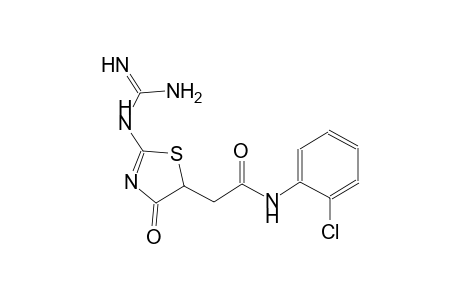 5-thiazoleacetamide, 2-[(aminoiminomethyl)amino]-N-(2-chlorophenyl)-4,5-dihydro-4-oxo-